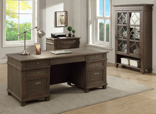 Martin Furniture Carson Double Ped Desk