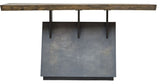 Uttermost Vessel Industrial Console Table