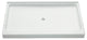 Sterling Ensemble Vikrell Shower Receptor, White
