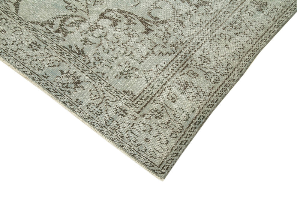 Rug N Carpet - Handwoven Turkish 5' 7" x 9' 7" Unique Overdyed Area Rug