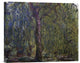"Weeping Willow (Saule pleureur)" Canvas Giclee by Claude Monet, 22"x18"