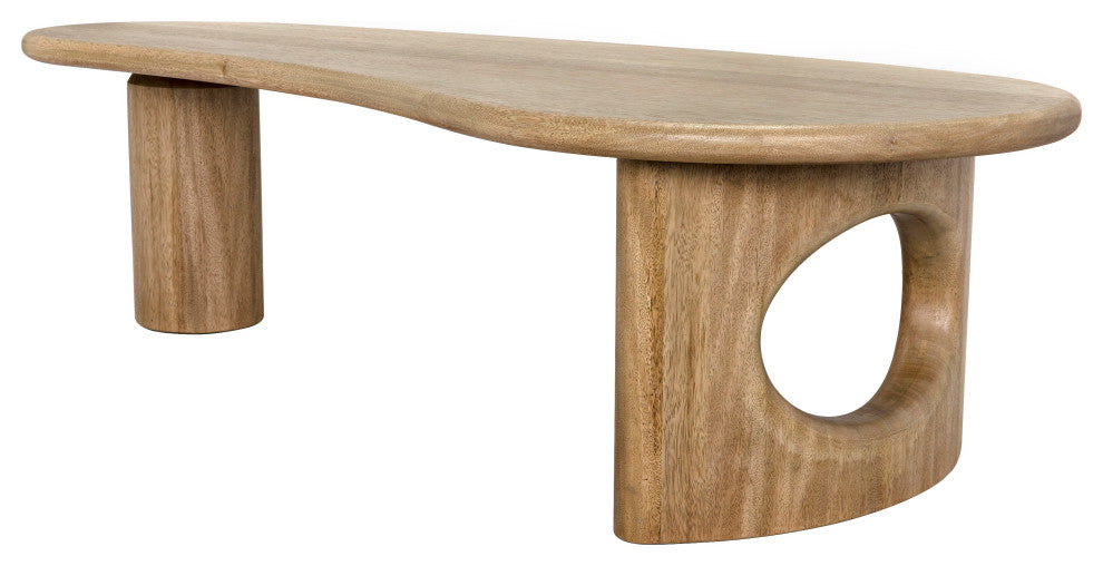 Noir Furniture - Harvey Coffee Table in Washed Walnut - GTAB1124WAW