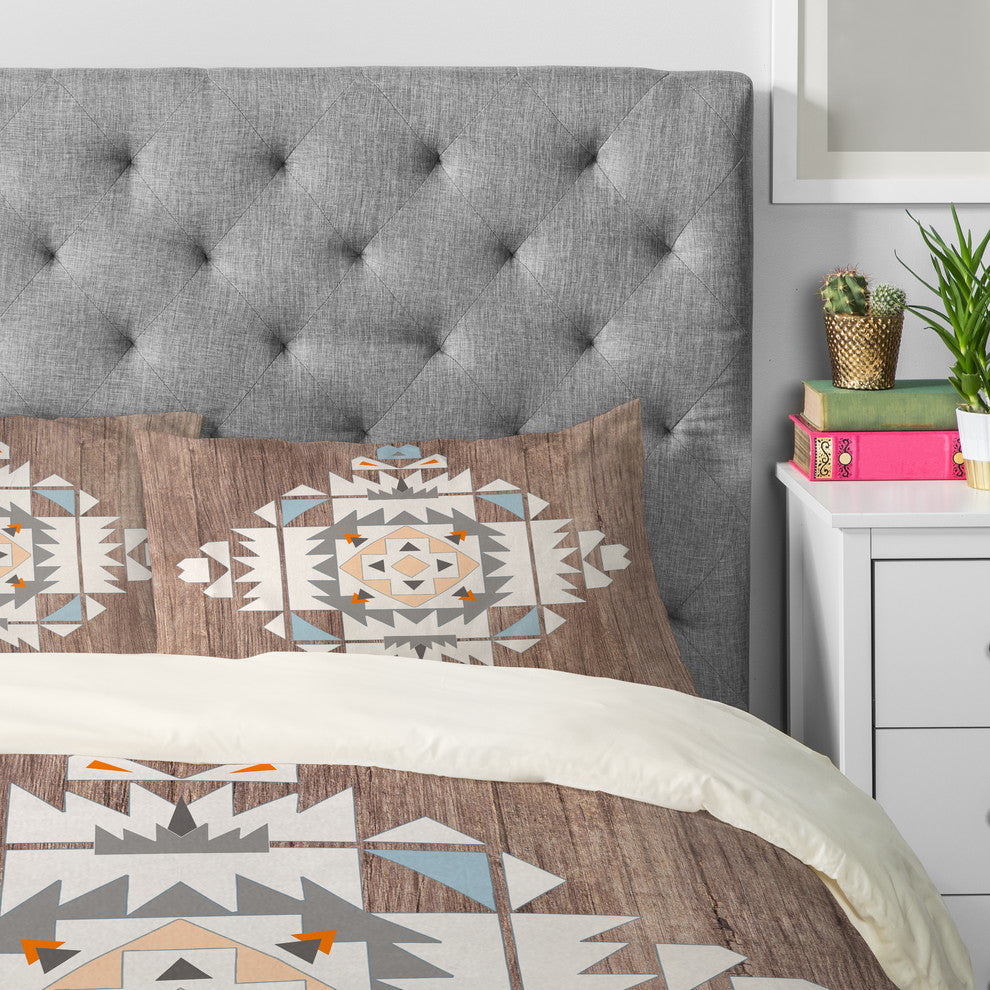 Deny Designs Iveta Abolina Cream Tribal Pillowcase