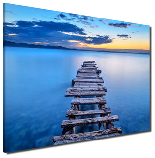 Indoor/Outdoor Wall Decor 'Pier' in ArtPlexi, 30"x40"