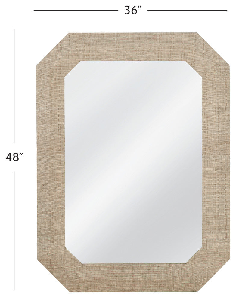 Shashi Wall Mirror - Natural