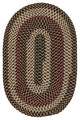 Colonial Mills Brook Farm BF72 Natural Earth Traditional Area Rug, Oval 2'x12'