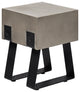 Mixx Industrial Stool, Black Legs, Dark Gray Seat