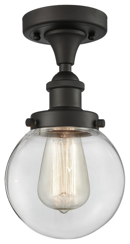 Innovations Lighting 916-1C-OB-G202-6 Beacon 1 Light 6" Semi-Flush Mount
