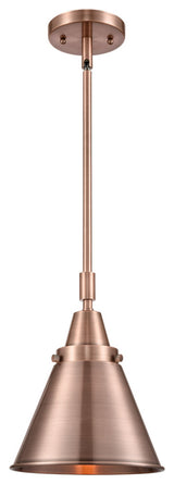 Innovations 447-1S-AC-M13-AC 1 Light Mini Pendant, Antique Copper