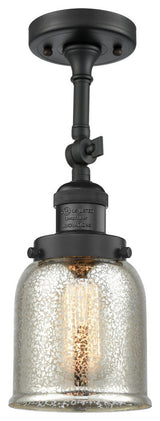 Innovations Lighting 201F-Bk-G58 1 Light 5 Inch Semi-Flush Mount