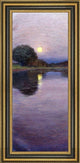 Arthur Wesley Dow Moonrise Framed Premium Canvas Print, 14"x28"