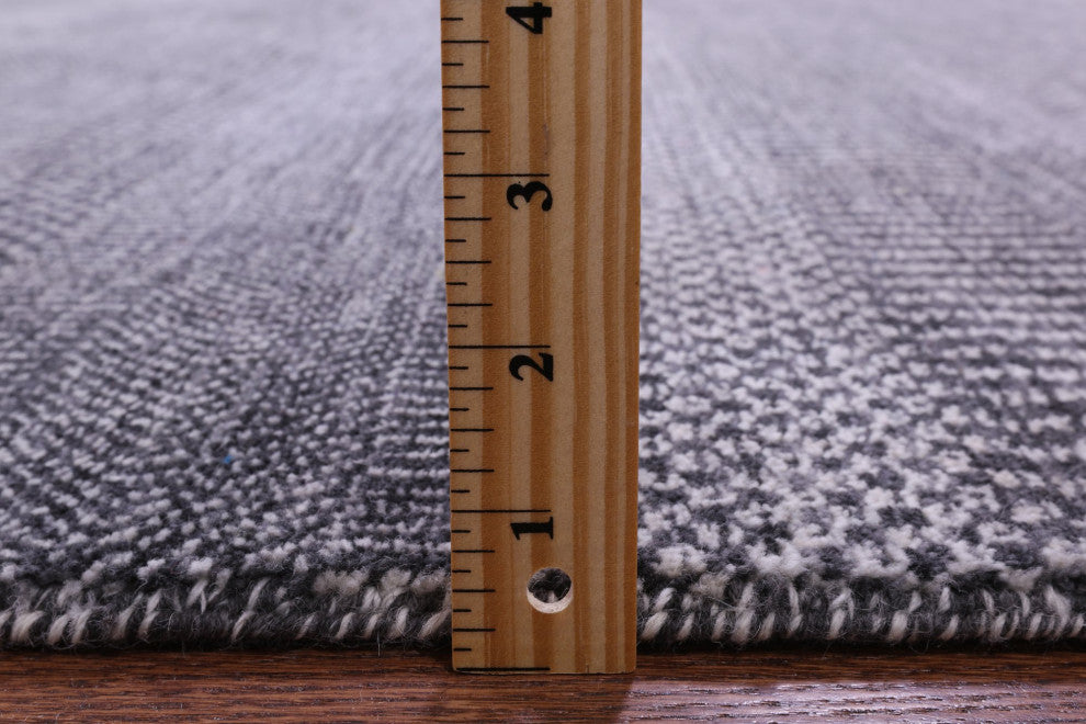 6' 0" X 18' 0" Wool and Silk Hand Knotted Savannah Grass Rug Q11988