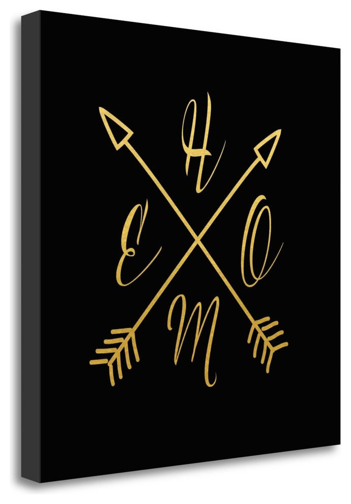 "Home Arrows" By Tara Moss, Giclee Print on Gallery Wrap Canvas, Ready to Hang