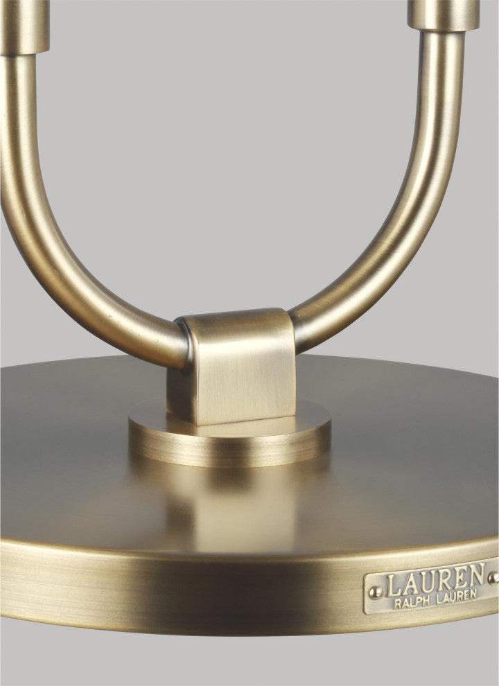 Katie Table Lamp, Time Worn Brass