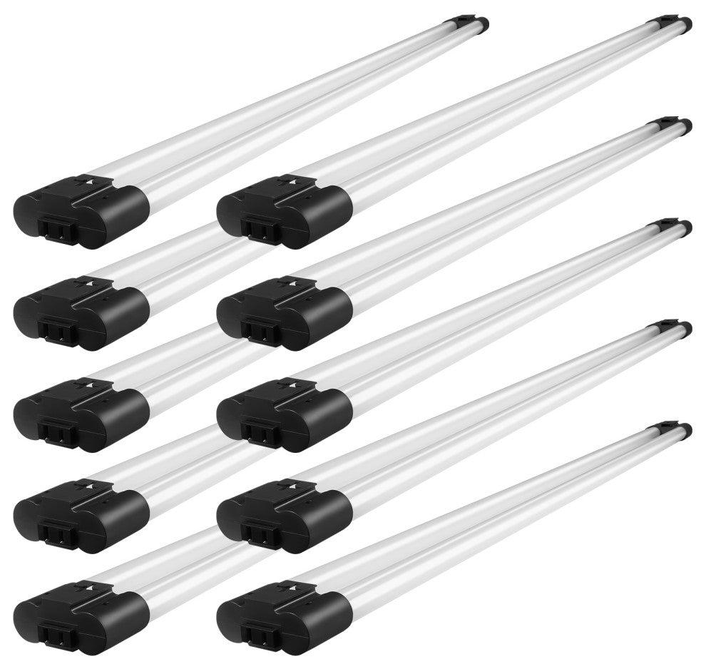 VEVOR 10 Pack 4 FT LED Shop Light 40W Linkable Ceiling Shop Light Fixture 4500LM