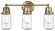 Innovations 623-3W-BB-G314 Dover 3 Light 21" Bath Vanity Light, Brushed Brass