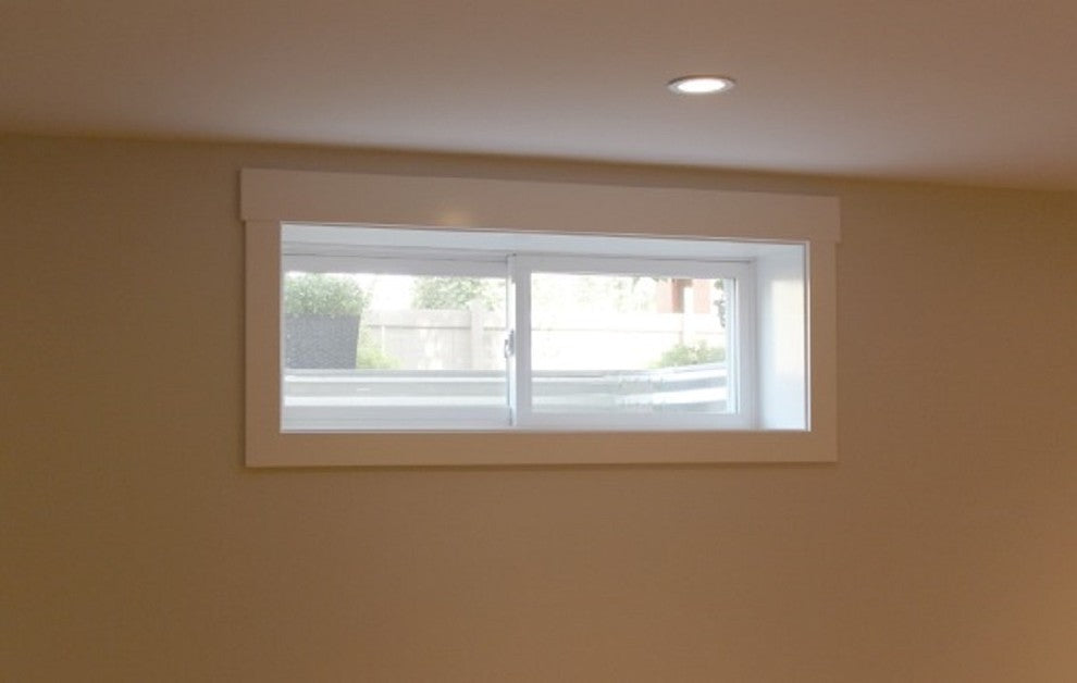 32x14 Vinyl Left, Hand Sliding Window with Dual Pane Insulated Glass