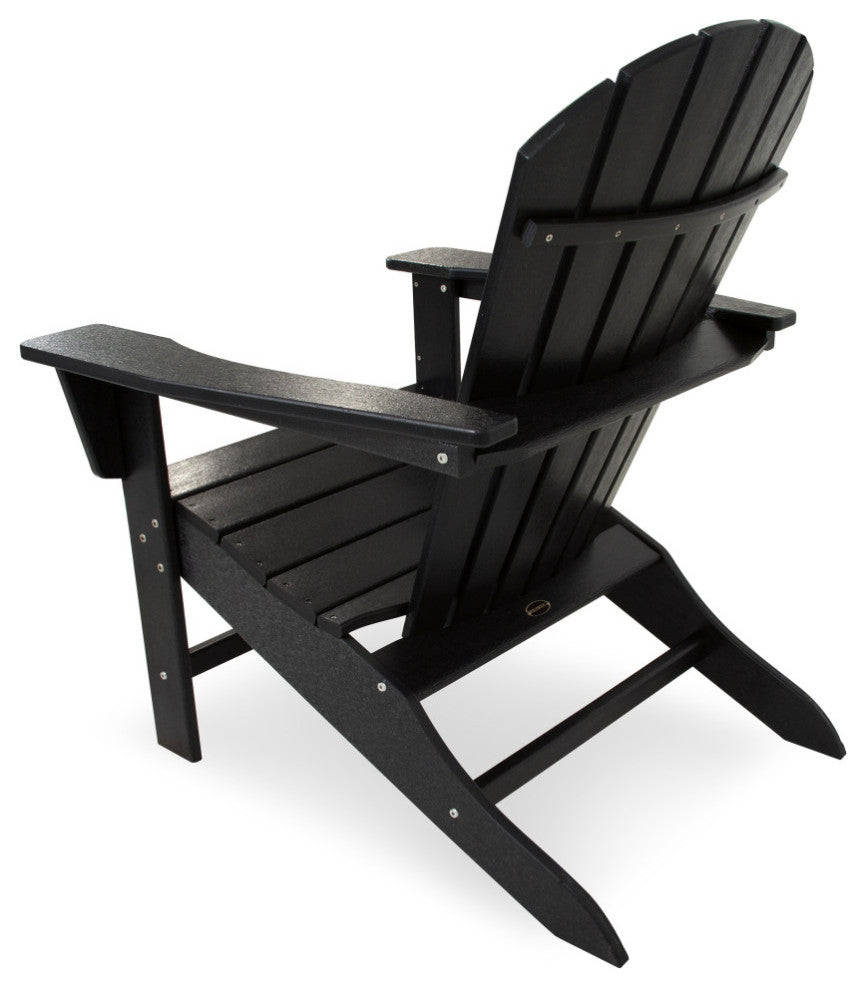 Polywood South Beach Adirondack, Black