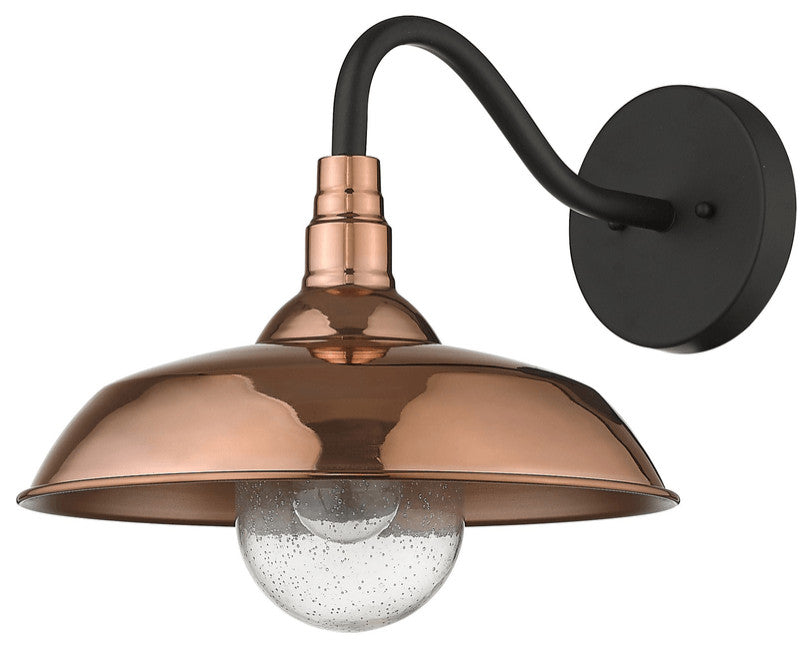 Burry 1-Light Copper Wall Light