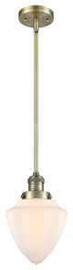 Innovations 201S-AB-G661-7 1 Light Mini Pendant, Antique Brass