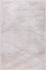 Low-Pile Sidney Beige/Ivory Rug, Beige, 6'5"x9'5"