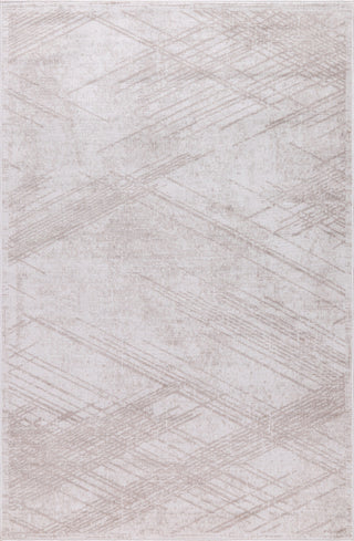 Low-Pile Sidney Beige/Ivory Rug, Beige, 6'5"x9'5"