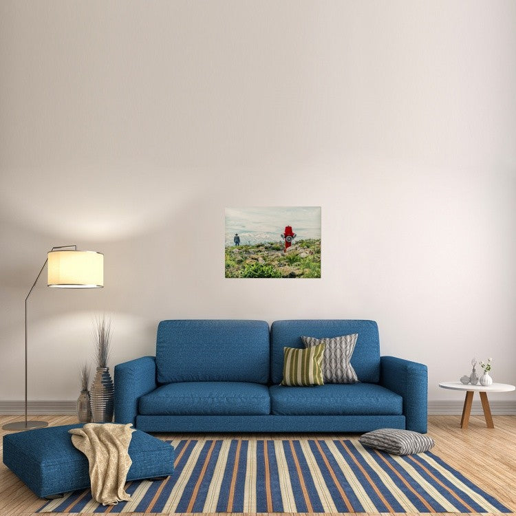 "Homesick" Stretched Canvas Giclee by Ambra, 32x24"