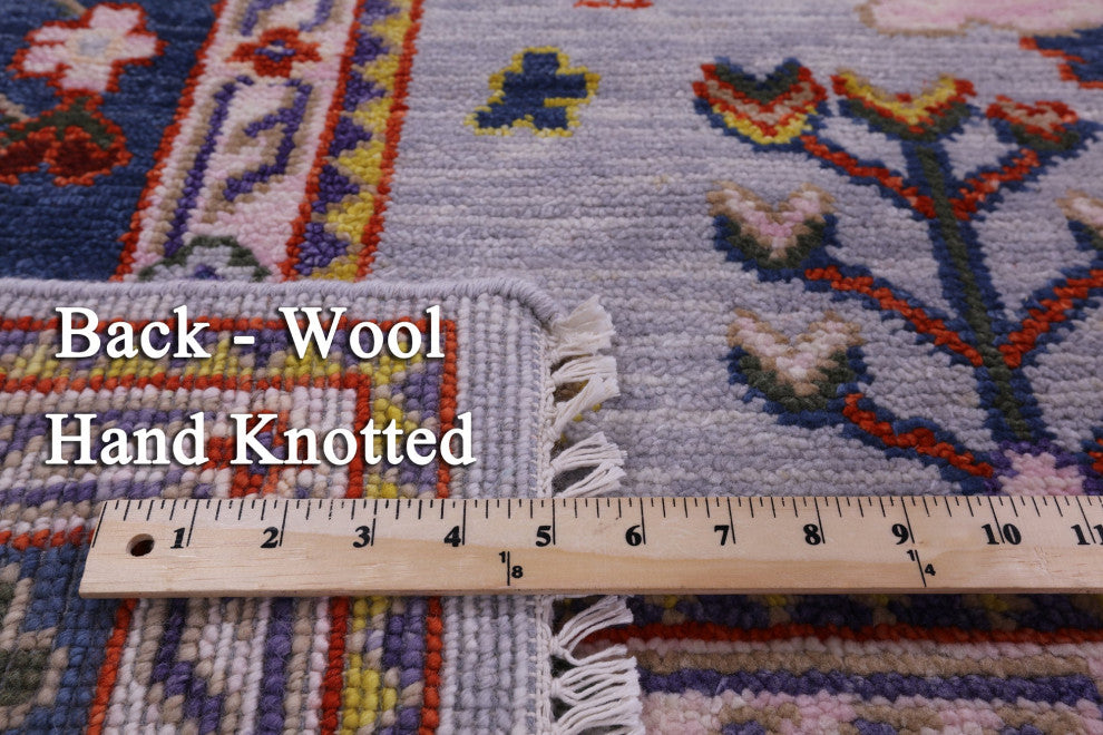 9' Square Turkish Oushak Handmade Wool Rug - Q15839