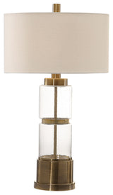 Vaiga Glass Column Lamp