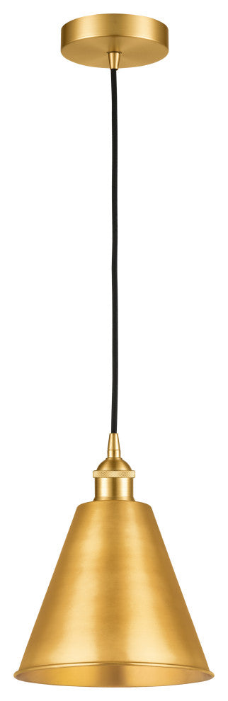 Innovations 616-1P-SG-MBC-8-SG-LED 1-Light Mini Pendant, Satin Gold