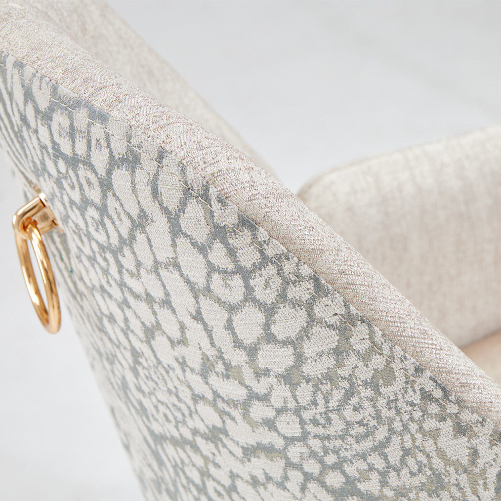 Lisbon Dining Arm Chair, Silken Matte Cream