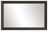 Napa Bronze Framed Wall Mirror, 36"x24"