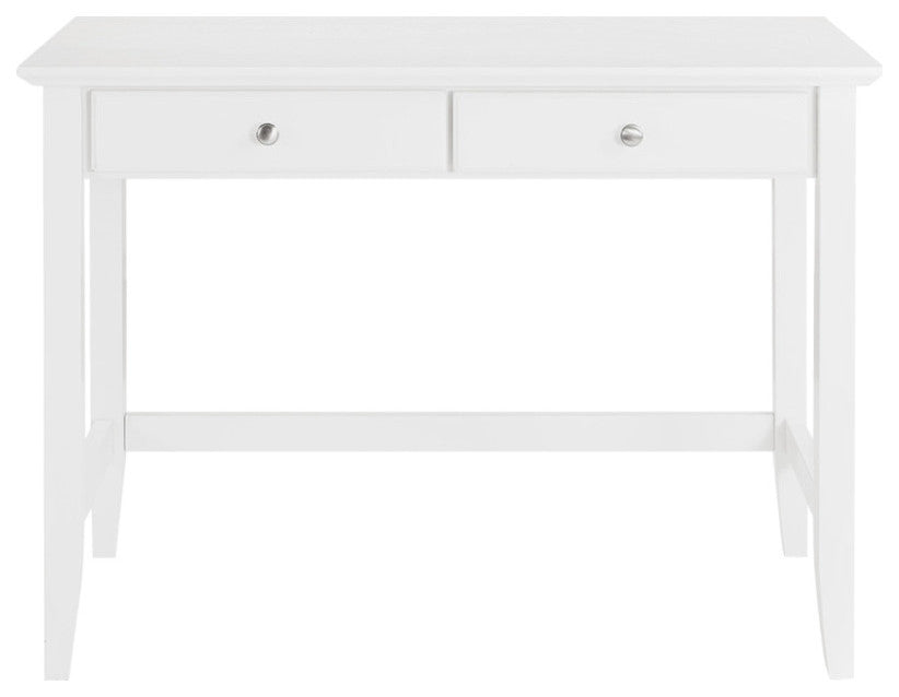Campbell Writing Desk, White Finish