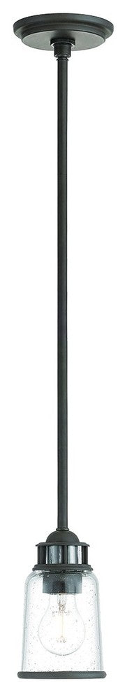 Livex Lighting Lawrenceville Light Mini Pendant, Bronze