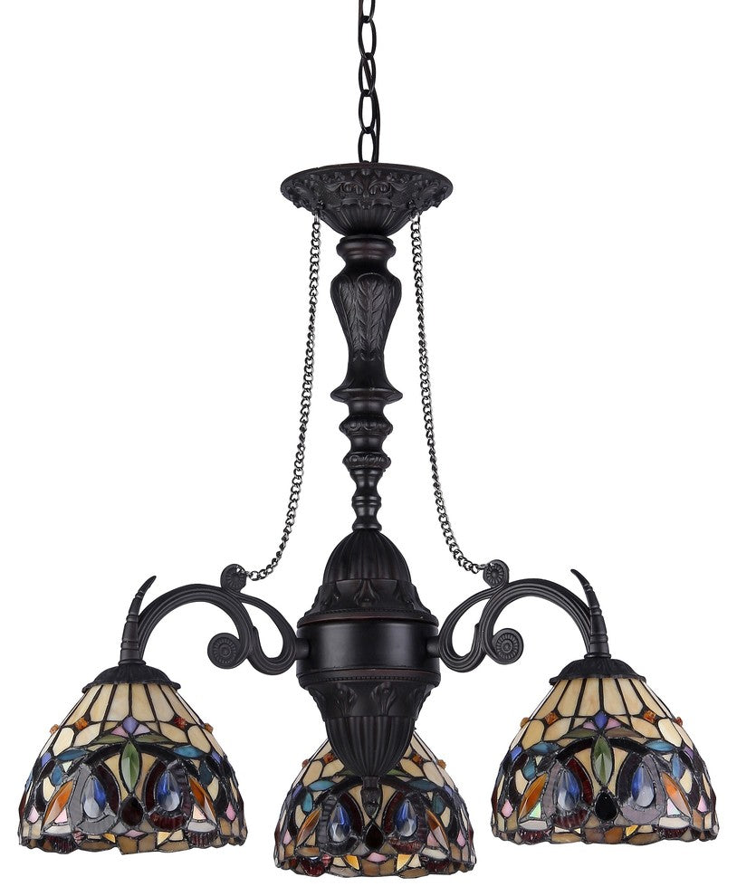 Serenity 3-Light Victorian Mini Chandelier