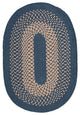 Colonial Mills Jackson JK50 Federal Blue Traditional Area Rug, Oval 2'x12'