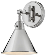 Hinkley Arti Wall Sconce, Polished Nickel