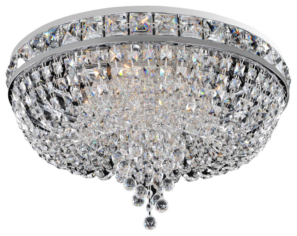 Cascata 18x10in 4 Lt Modern Flush by Allegri