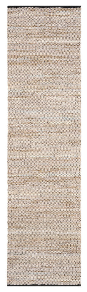 Safavieh Vintage Leather Collection, VTL104 Rug, Beige, 2'3"x6'