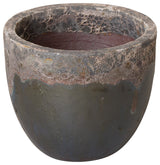 Round Planter 1st Reef/Teal 10x9