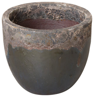 Round Planter 1st Reef/Teal 10x9