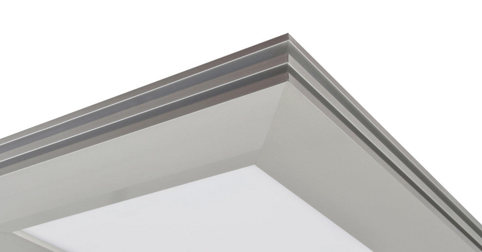 Slate Pro LED Panel- Satin Nickel