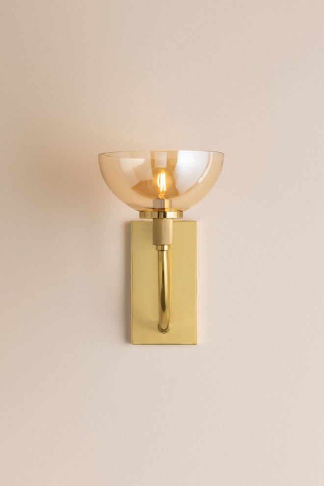 Mitzi Eva Wall Sconce Aged Brass