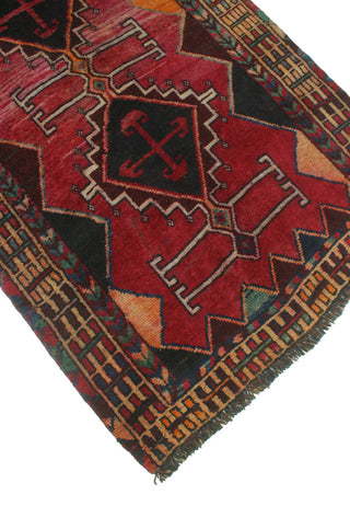 Semi-Antique Dilhan Red Runner