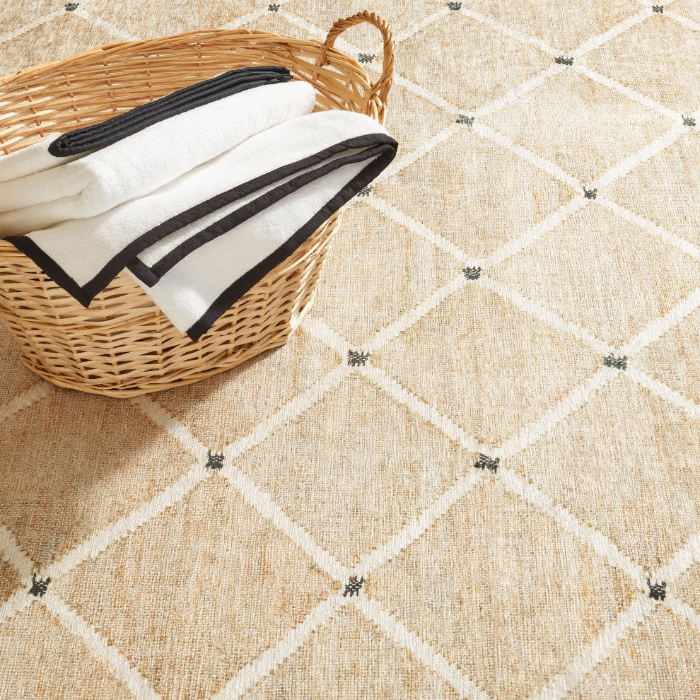 Dash & Albert Kali Natural Machine Washable Rug, Natural, 8' x 10'