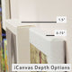 USA "Melting Film" Flag (Bald Eagle)" by iCanvas, 40x26x1.5"
