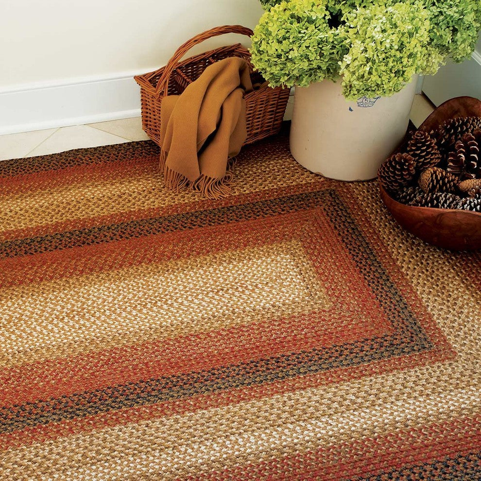 Homespice Decor Russet Jute Braided Trivet 15" (Round)