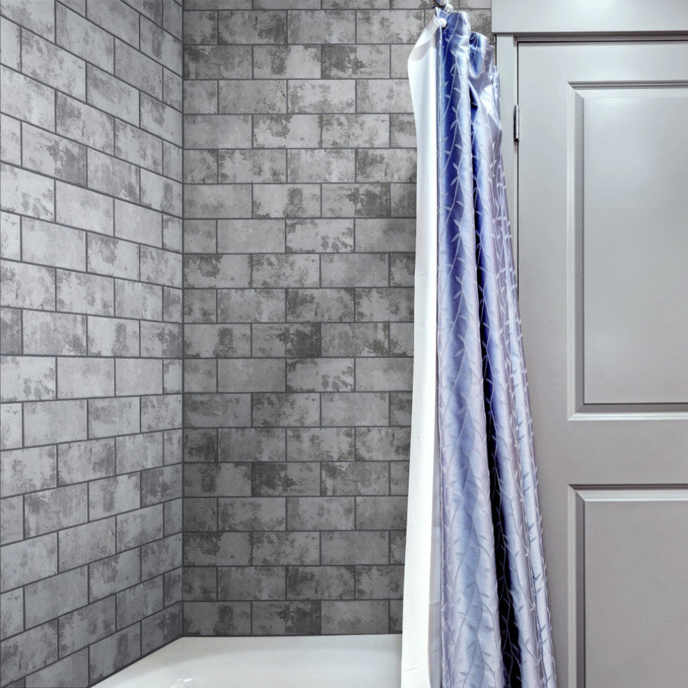 Biarritz Ceramic Wall Tile, Grey