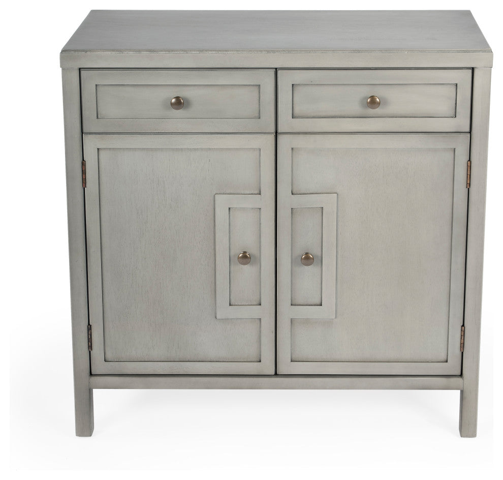 Butler Imperial Console Cabinet, Gray