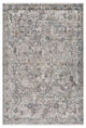 Surya Solar SOR-2313 3'x9'10" Rug, Gray/Light Gray/Ivory/Black/Mustard